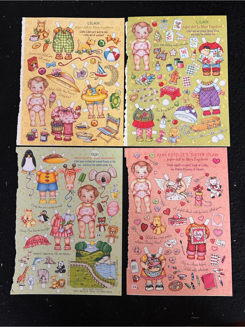 Mary Engelbreit Ann Estelle Paper Doll Set - Multicolor
